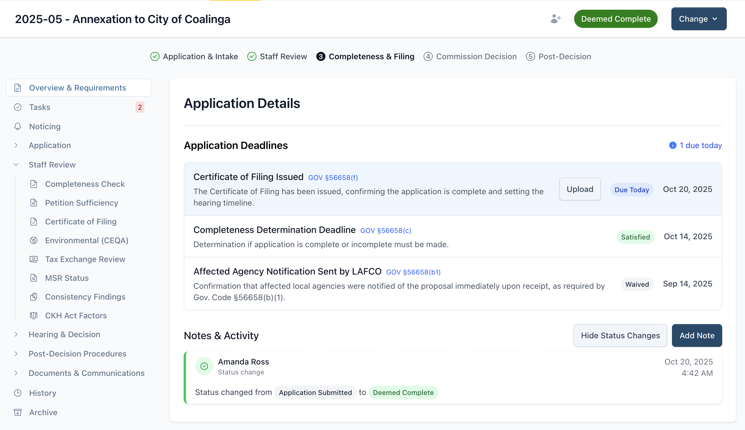 Application Management